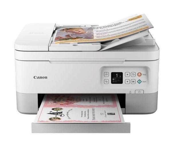 CANON PIXMA TS7451 AllinOne Wireless Inkjet Printer White